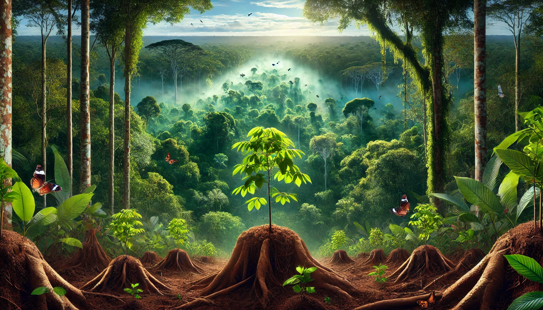 إعادة نمو غابات الأمازون بنسبة 20% من الأشجار المفقودة في جهد إعادة تشجير قياسي